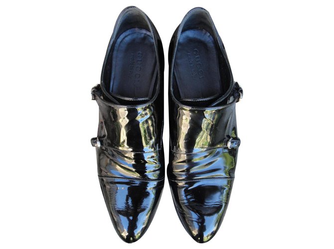 gucci patent leather shoes