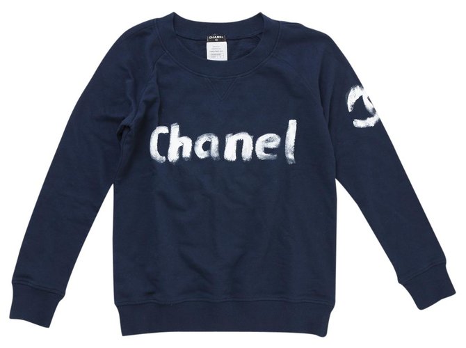 Chanel Edizione limitata Blu navy Cotone  ref.89535