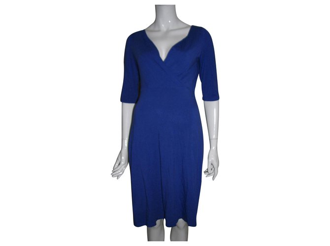 Lk Bennett Royal blue dress as seeen on Dutchess of Cambridge Viscose Elastane  ref.129662