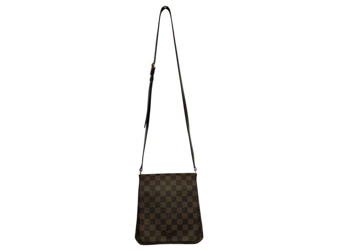 Louis Vuitton Musette Salsa mm Brown Leather  ref.129688