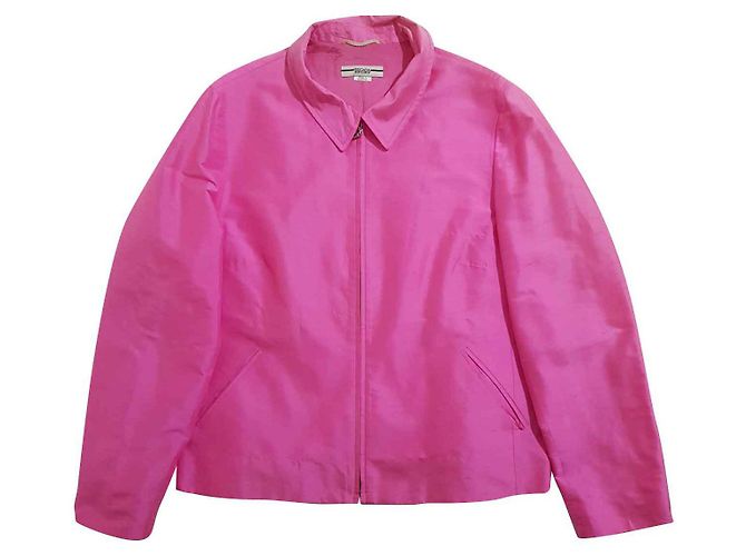 Chaqueta Escada Sport de seda rosa