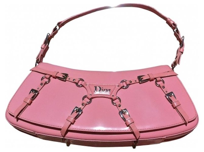 DIOR handbag Pink Cloth ref.192198 - Joli Closet
