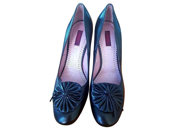 Kenzo Absatzschuhe schwarz Kunstleder