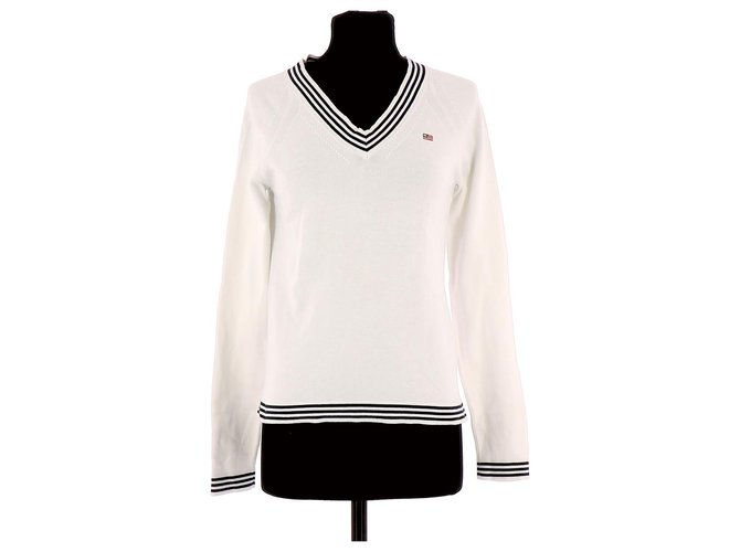 Ralph Lauren Sweater White Cotton  ref.130075