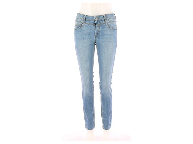 Hugo Boss Jeans Blu chiaro Cotone  ref.130081