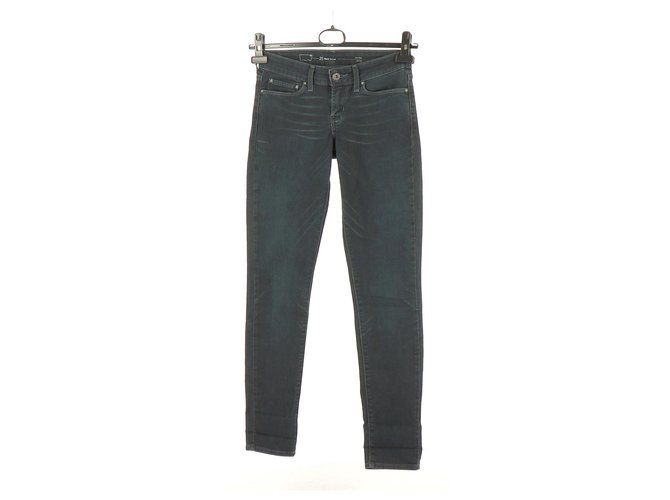 Levi's Jeans Navy blue Cotton  ref.130090
