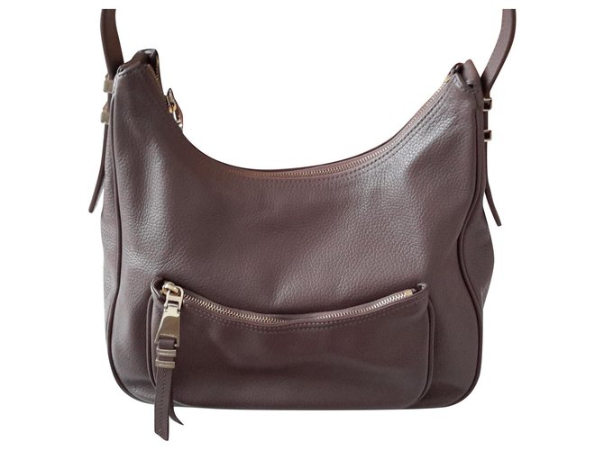 Lancel Handbags Taupe Leather  ref.130144