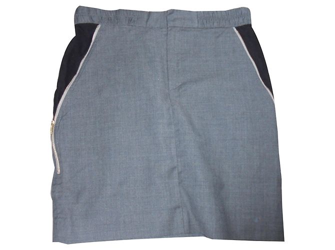 Ikks PURE EDITION Wollrock grau