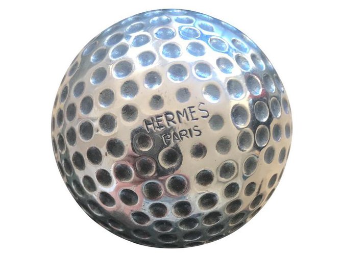 Hermès Le golf Métal Argenté  ref.130465