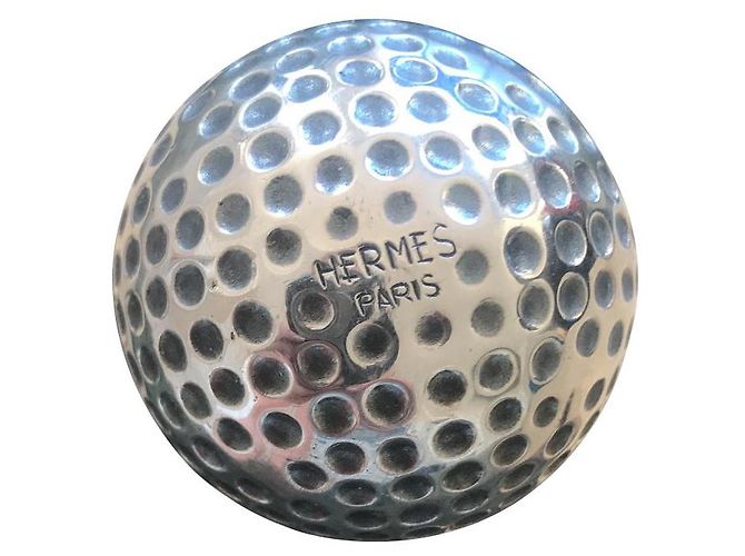 Hermès Golf Silber Metall
