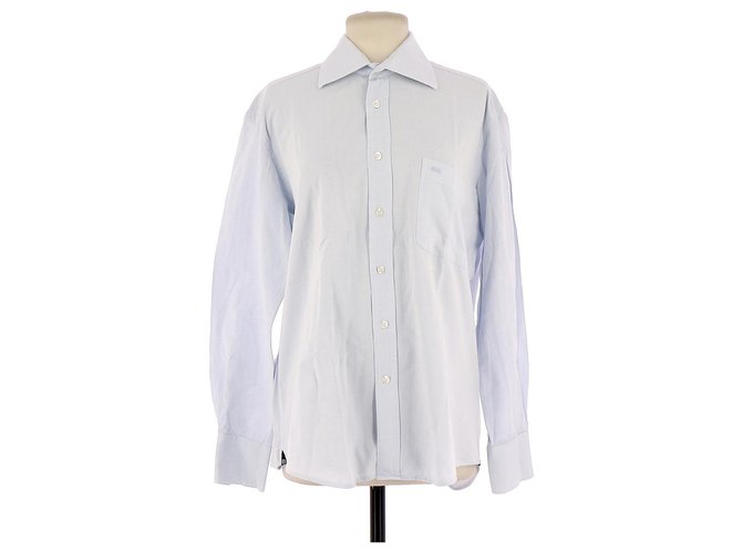 Balenciaga Shirt Light blue Cotton  ref.130535