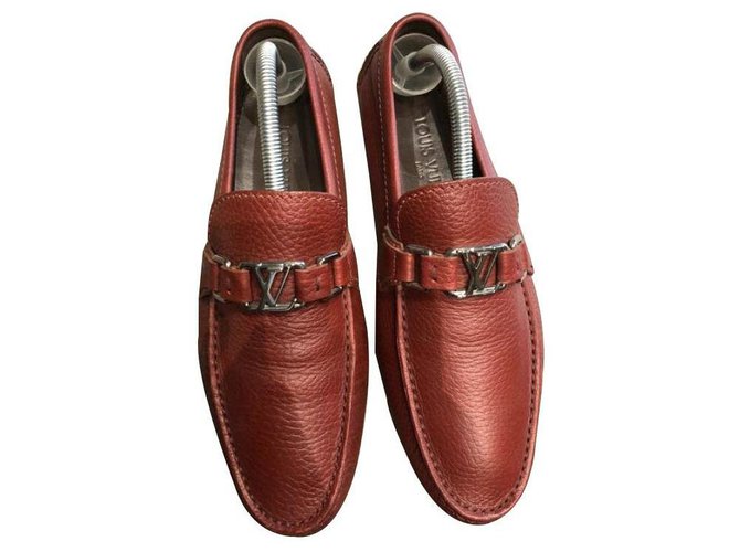 Louis Vuitton Loafers Slip ons Leather  ref.130608