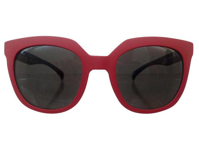 Adidas Des lunettes de soleil Rouge  ref.130671