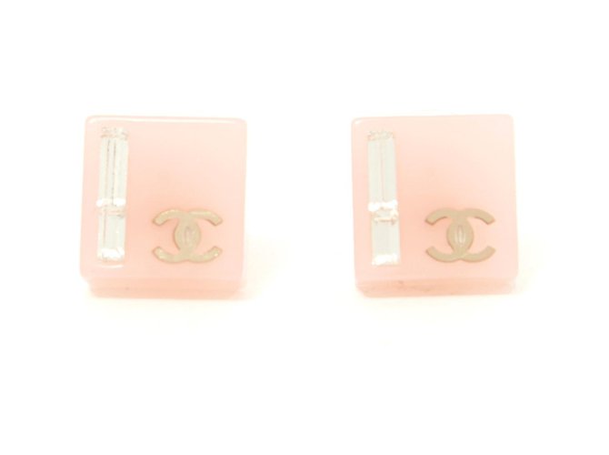 Chanel ROSA DIAMANTEN Pink Kunststoff  ref.130693