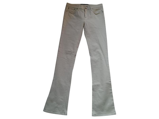Vaqueros Ralph Lauren Blancos de Algodón 