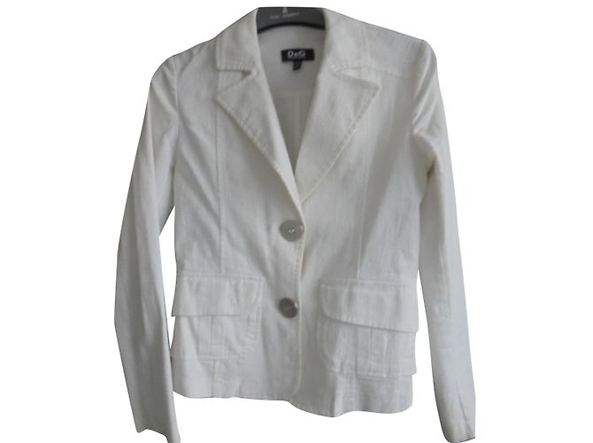 Dolce & Gabbana Jacke Aus weiß