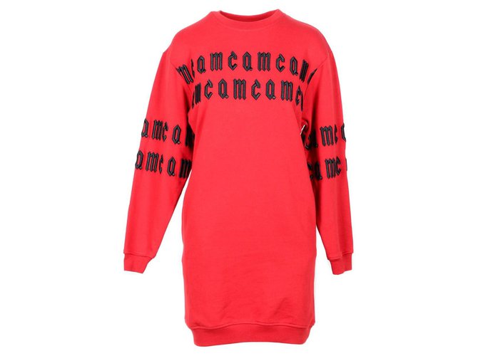 Alexander Mcqueen Dress new Red Cotton  ref.130816