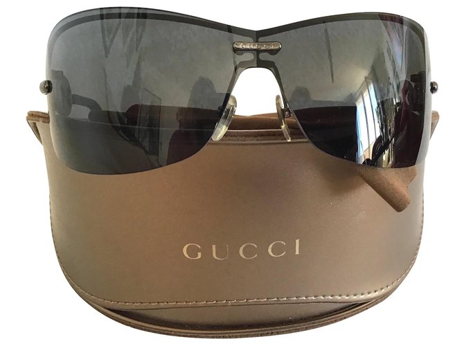 Gucci GG 2772S Dark grey Steel Plastic  ref.130829