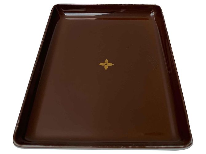 Louis Vuitton Porcelain Tray Ebony 