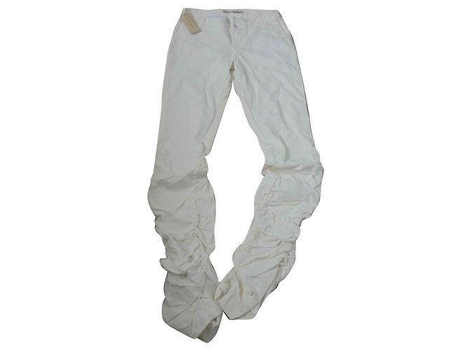 MISS SIXTY PANTALON STYLE Blanco roto