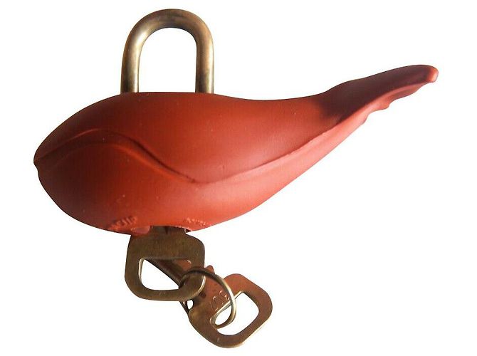 Louis Vuitton whale lock Red