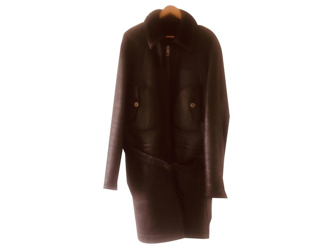 Coat 3/4 Louis Vuitton Dark brown ref.131175 - Joli Closet