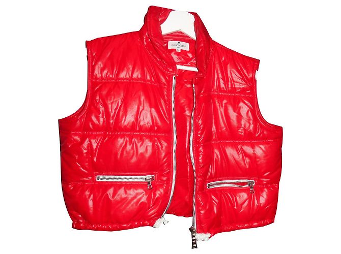 Courreges Courrèges jaqueta Vermelho