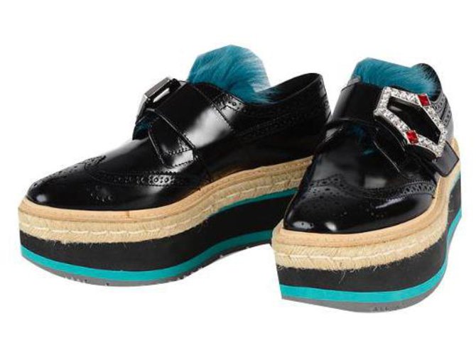 Prada Paint moccasin Multiple colors Leather  ref.131236