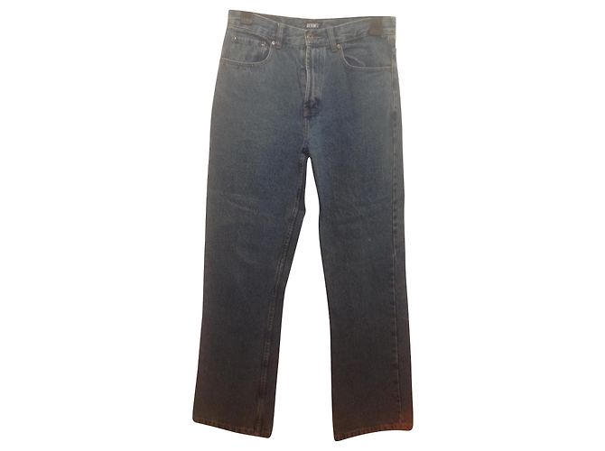 Autre Marque DENIM&CO Jeans mit geradem Bein blau Denim Größe 30