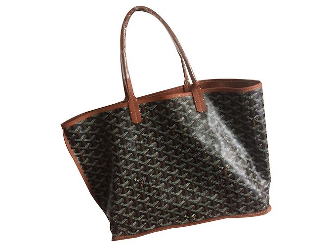 Anjou Goyard Angiò Marrone chiaro Caramello Pelle