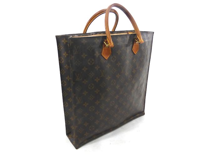 Louis Vuitton FLAT BAG MONOGRAM Marrone