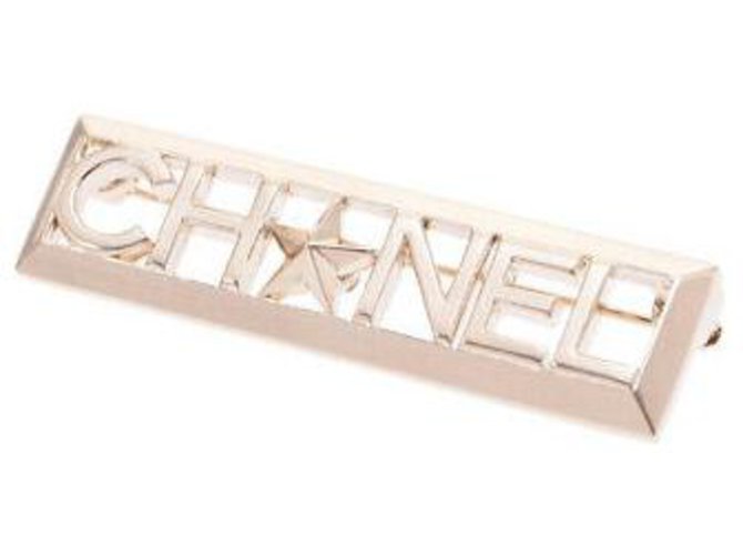 Chanel pin D'oro Oro bianco  ref.131588