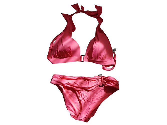 Autre Marque Aubade Bikini Pink Polyester  ref.131684