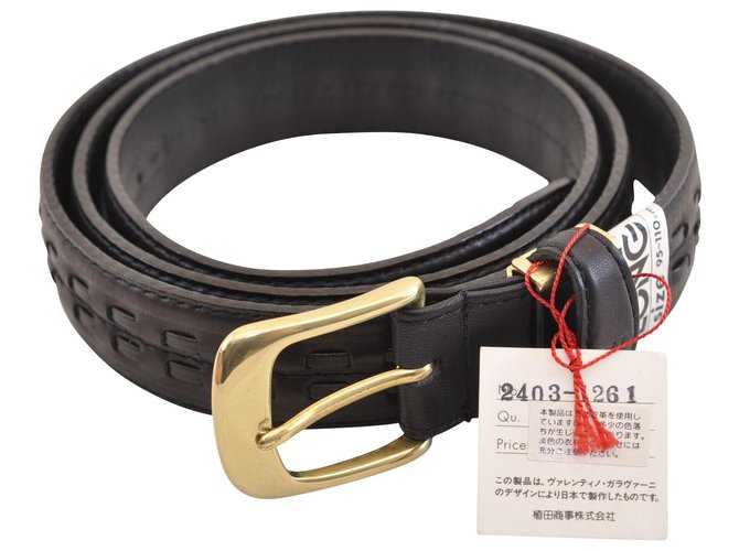 Valentino Leather Belt Black  ref.131731
