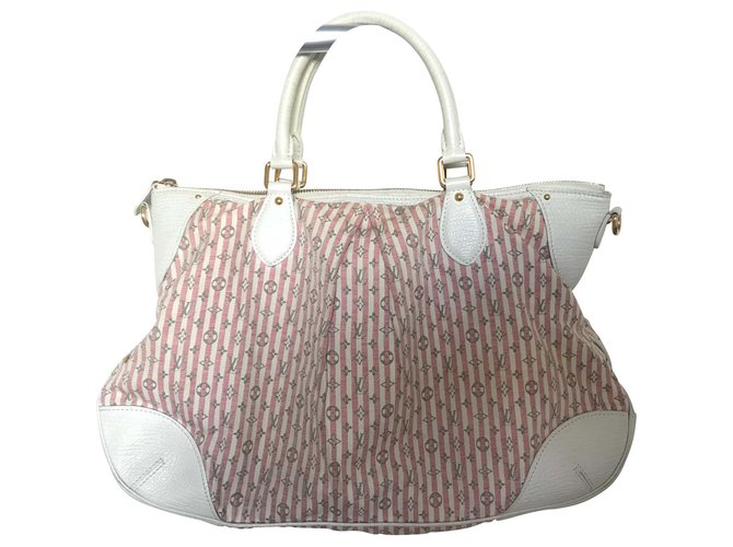 Louis Vuitton Shoulder/ cross body bag Pink Cotton  ref.131855