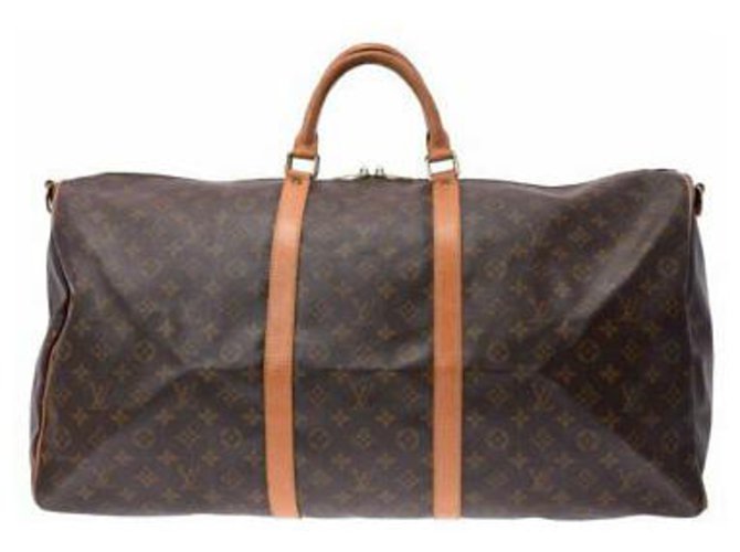 Louis Vuitton Handtasche Braun Leinwand  ref.131976