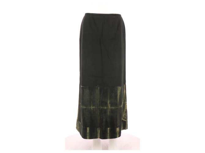 Kenzo Skirt suit Black Cotton  ref.131987