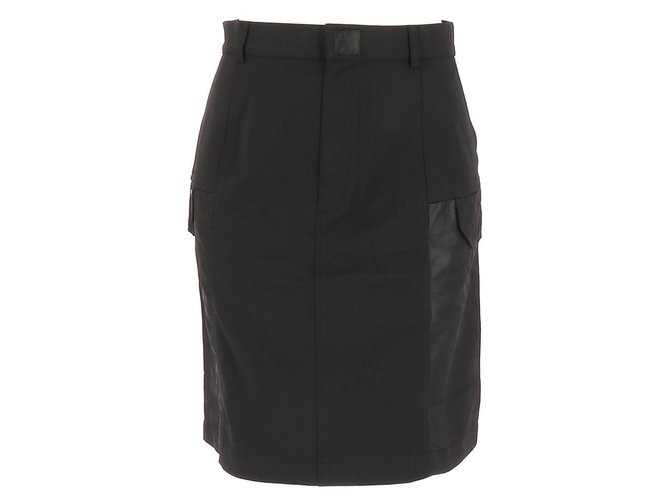 Kenzo Skirt suit Black Nylon  ref.132003