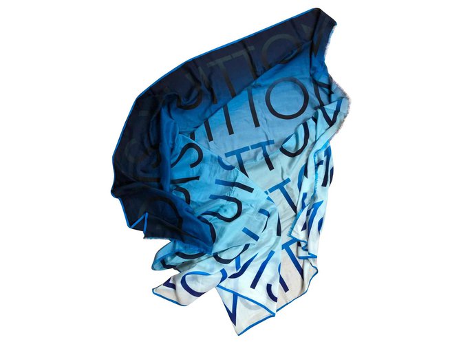 Louis Vuitton neón Azul claro Algodón  ref.132099