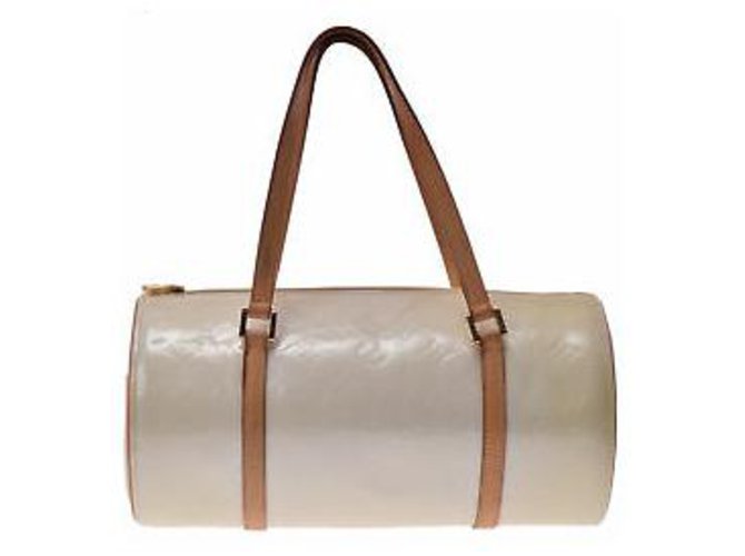 Louis Vuitton Bedford White Patent leather  ref.132105