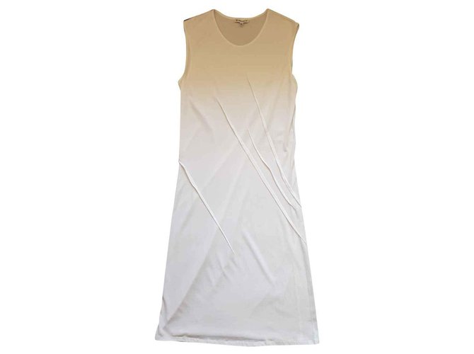 Ann Demeulemeester Dresses White Cotton Rayon  ref.132134