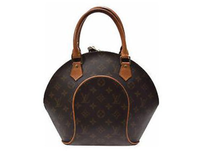 Louis Vuitton Ellipse PM16 Brown Cloth  ref.132171