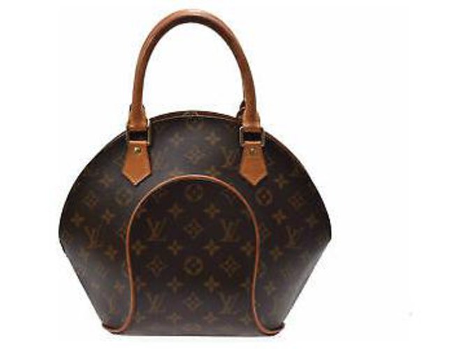 Louis Vuitton Ellipse PM16 Brown Cloth  ref.132172