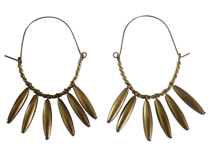 Isabel Marant Etoile Earrings Bronze Metal  ref.132188