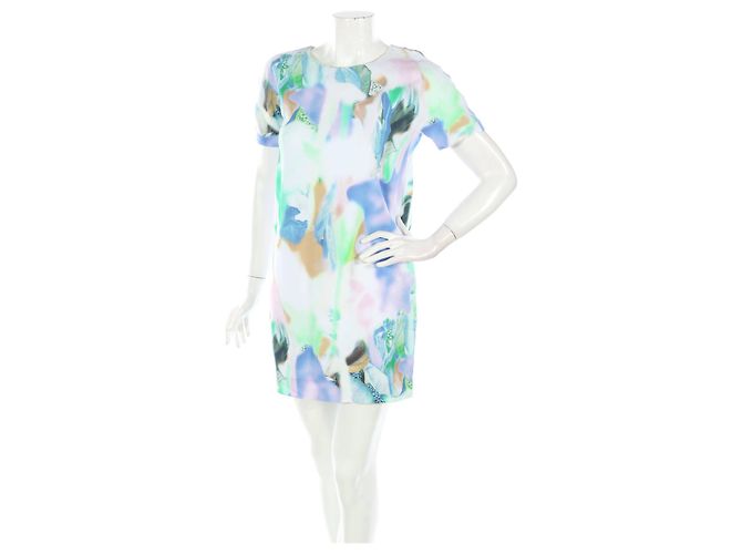 Robe Cos en viscose multicolore