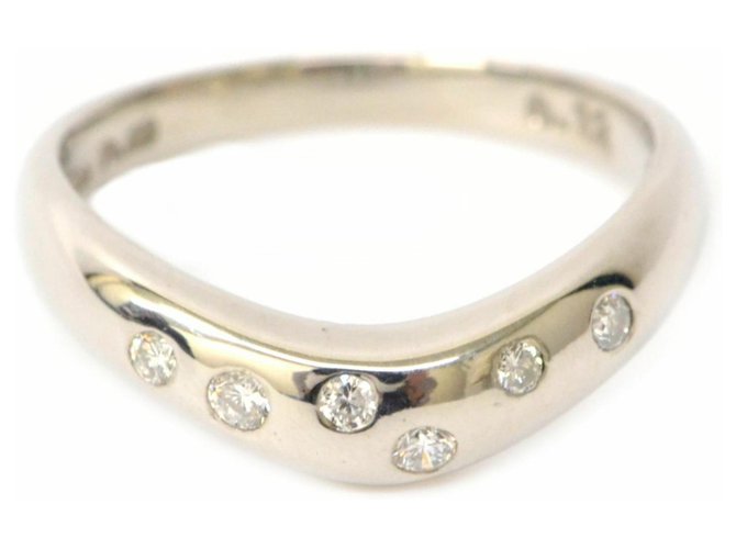 Autre Marque Star Jewelry Diamond Ring Platinum  ref.132243