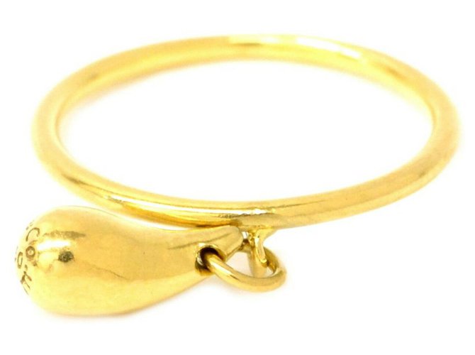 Autre Marque TIFFANY & CO. Tropfen-Ring Gelb Gelbes Gold  ref.132256