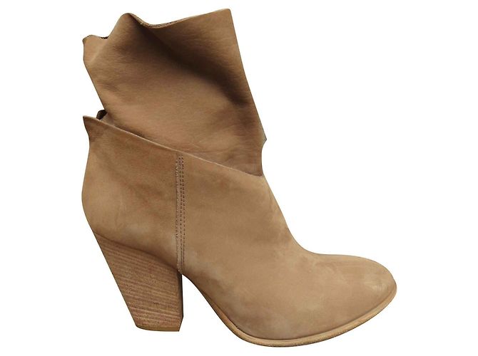 Vic Matié Botines de ante Vic Matie Beige