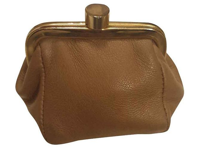 Lanvin Purses, wallets, cases Caramel