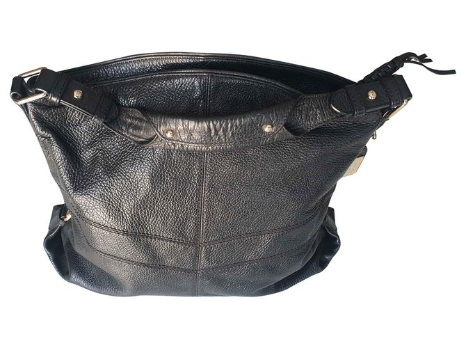 Lancel Handbags Black Leather  ref.132374
